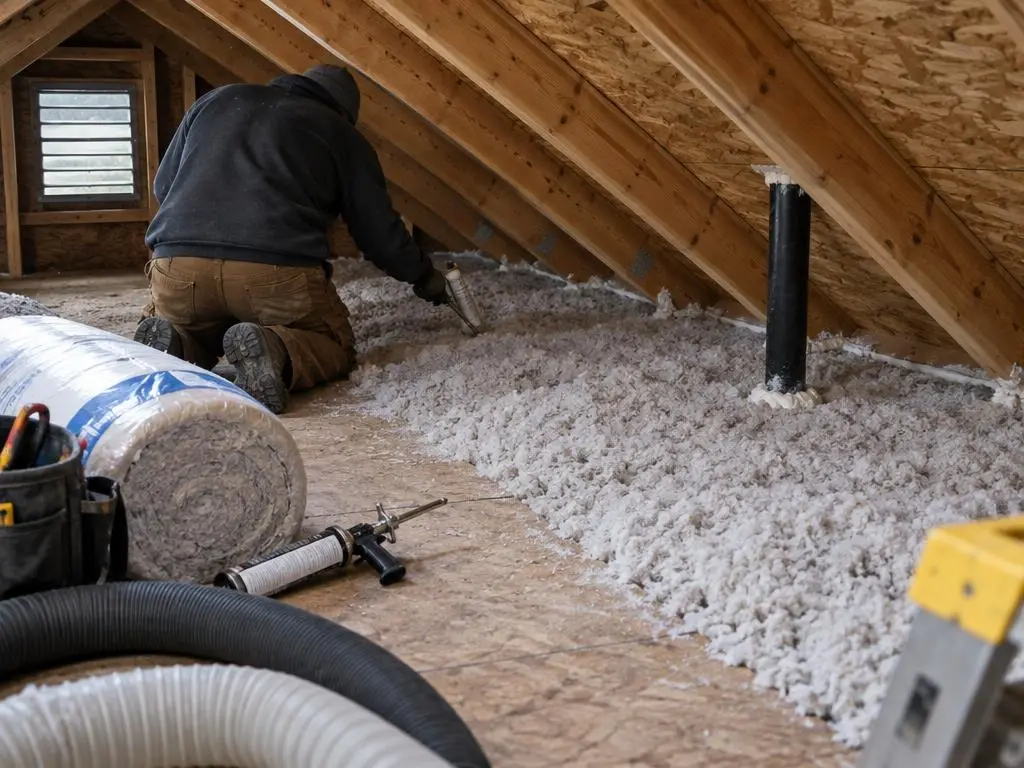 Attic Air Sealing & Insulation in Olathe, KS